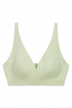 Top halter liso clean cut verde