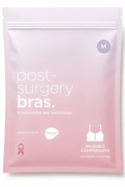 Top pós-operatório compressivo branco GAIA