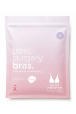 Top pós-operatório halter lilás