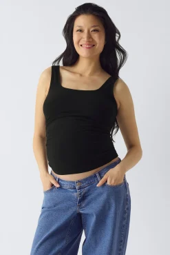 Top sem costuras sem mangas maternity