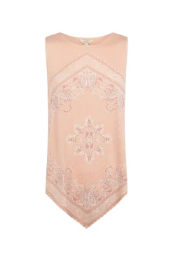 Top tirantes detalle blonda