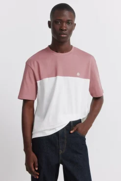 T-shirt bloco de cor