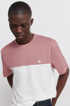 T-shirt bloco de cor