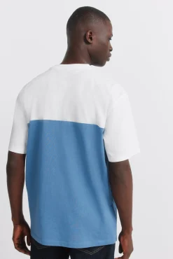T-shirt bloco de cor