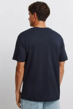 T-shirt básica com logo Springfield