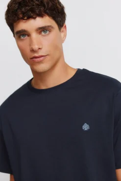 T-shirt básica com logo Springfield