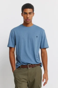 T-shirt básica em viscose