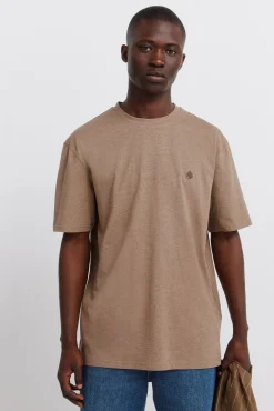 T-shirt básica em viscose