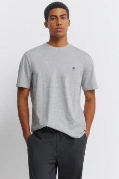T-shirt básica em viscose