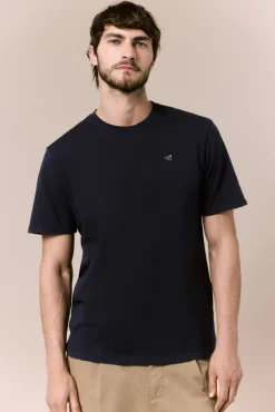 T-shirt básica lavada