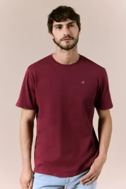 T-shirt básica lavada