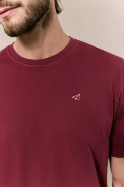T-shirt básica lavada