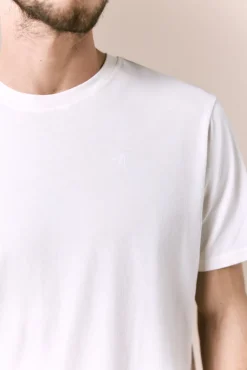 T-shirt básica lavada
