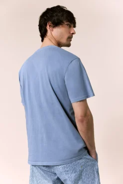 T-shirt básica lavada