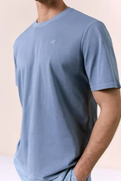 T-shirt básica lavada
