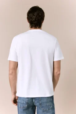 T-shirt básica lavada