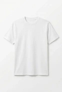 T-shirt básica lavada