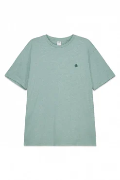 T-shirt básica microrrisca