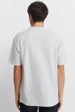 T-shirt básica riscas