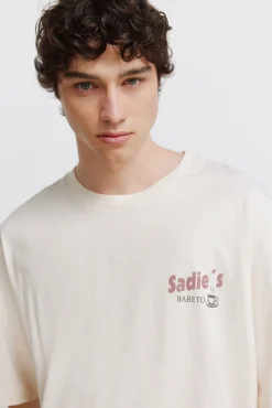 T-shirt com estampado de bar