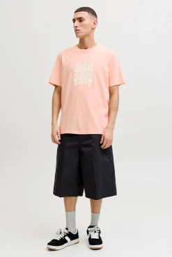 T-shirt com estampado na frente