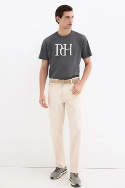 T-shirt com logo grande