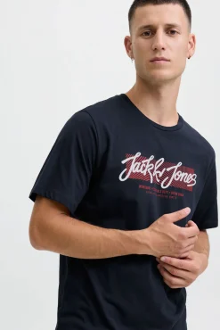T-shirt com logo grande