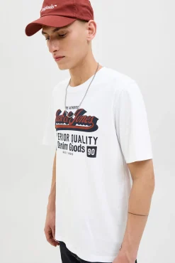 T-shirt com logo grande
