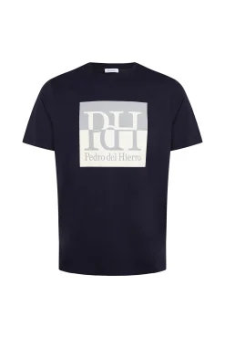 T-shirt com logo grande