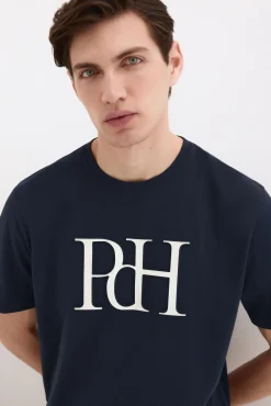 T-shirt com logo grande