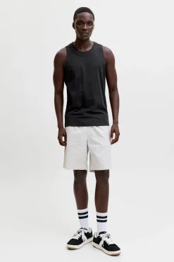 T-shirt de alças com estampado nas costas