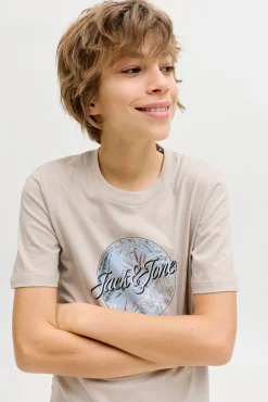 T-shirt de algodão de manga curta