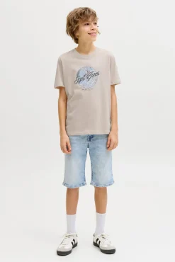T-shirt de algodão de manga curta