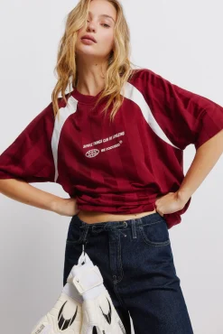 T-shirt de futebol com peças