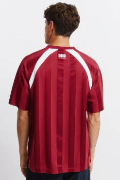T-shirt de futebol com peças