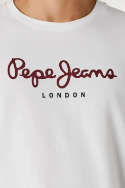 T-shirt de manga comprida com logo