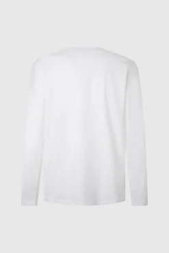 T-shirt de manga comprida com logo