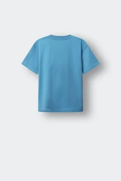 T-shirt de manga curta com onda X para criança