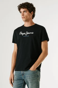 T-shirt de manga curta com logo