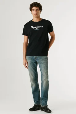 T-shirt de manga curta com logo