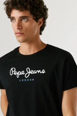 T-shirt de manga curta com logo