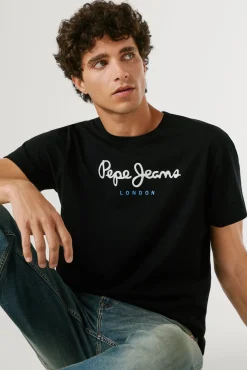 T-shirt de manga curta com logo