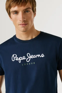 T-shirt de manga curta com logo