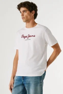 T-shirt de manga curta com logo