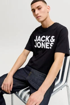 T-shirt de manga curta com logo