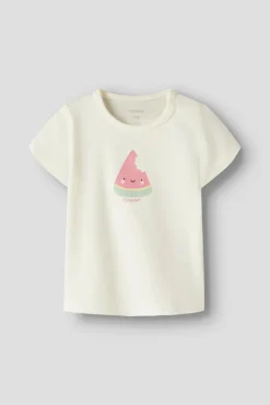 T-shirt de manga curta de bebé