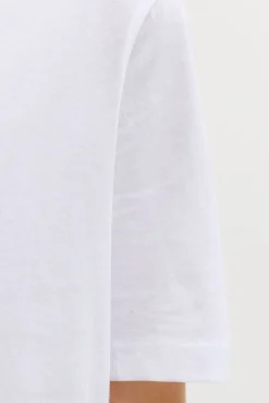 T-shirt de manga curta estampada