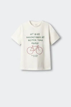 T-shirt de manga curta "My Bike" para menino