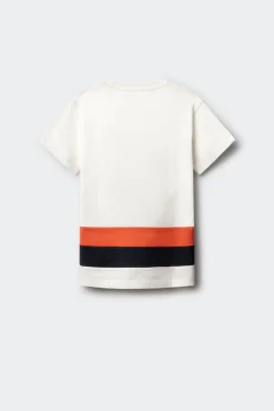 T-shirt de manga curta New York para menino