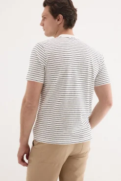 T-shirt de riscas